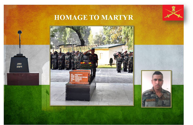 Homage to Lance Naik Goswami Ashok Chakra awardee